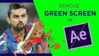 How to remove green screen (Chroma Key) in After Effects cc | Tutorial for beginners