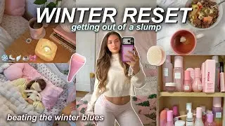 WINTER RESET VLOG ☁️ getting my life together & becoming that girl again
