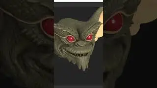 Gremlin, ZBrush speed sculpt.