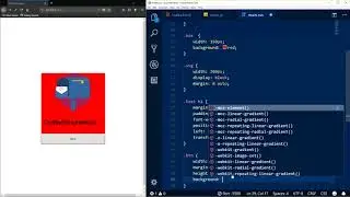 Box email animation with svg