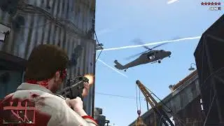 GTA 5 [R.D.E. 4.0.3] - Ammunation Vagos Massacre + Ten Star Escape