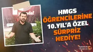 Akademinin HMGS Öğrencilerine 10.Yıl Hediyesi!