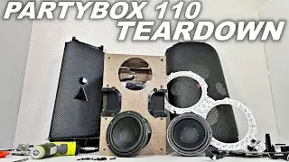 JBL PARTYBOX 110 COMPLETE TEARDOWN !!!