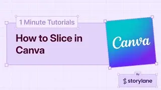 Slice Images into Parts using Canva | 1Minute Tutorials