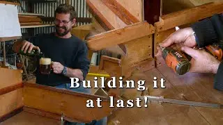 The Centerboard goes in and a controversial paint choice! - Free Range Boat Build Stage 12.