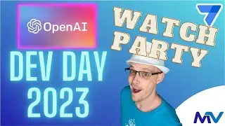 OpenAi 2023 Dev Day Livestream (WATCH PARTY)