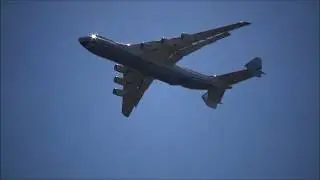 ILA 2018 Berlin Start und Überflug der Antonov AN-225