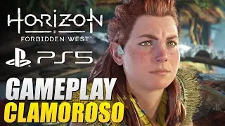 Horizon 2: Forbidden West (PS5): GAMEPLAY clamoroso!