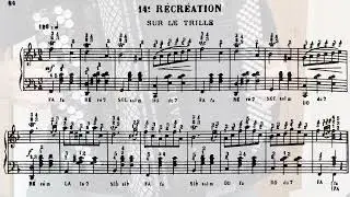 14 Récréation (Sur le trille) accordion