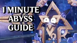 1 Minute Guide | Floor 12 - 2 Abyss 3.8 | Genshin Impact