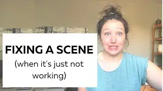 THREE MISTAKES WRITERS (aka me) MAKE IN THEIR SCENES // Scene structure card