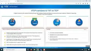 VTOP Parents' Login