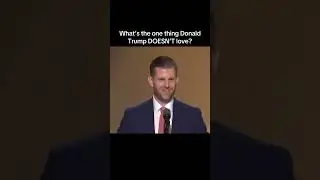 What’s the ONE thing that Donald Trump doesn’t love?