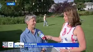 Boston 25 News - Barnstable Land Trust Zip Trip segment