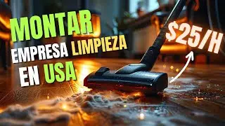 Cómo montar EMPRESA de LIMPIEZA de casas en USA (2024)