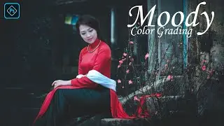 Moody Color Grading Effect Free Preset - Photoshop CC Tutorial