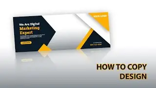 Copy Banner Design In Photoshop | Photoshop Banner Design in CC 2021