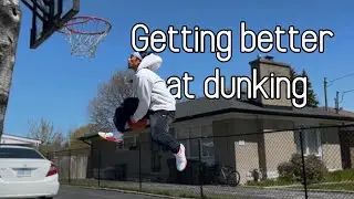 The BEST Way To Get Better At Dunking | Low Rim Dunk Session