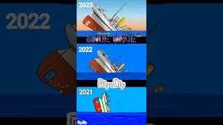 Britannic sinking in FlipaClip 🚢
