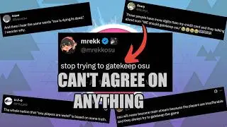 The osu! Community Has a Problem