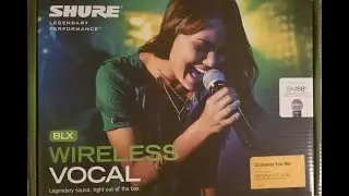 Deejaying on a Budget: Review of the Shure BLX4/SM 58 Wireless Microphone System