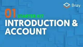 Introduction & Account Sign Up | Brizy Cloud 2022, Starter Kit 01