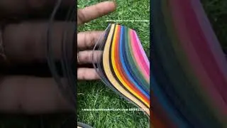Quilling Paper Half Inch Multicolor