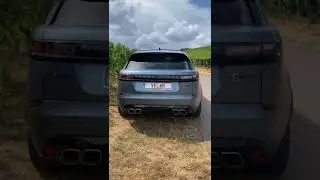 Rage Rover velar exshoust sound