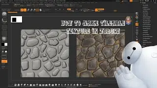 how to make seamless texture in Zbrush