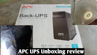 APC UPS 360W 600VA Unboxing tamil | Low price ups tamil