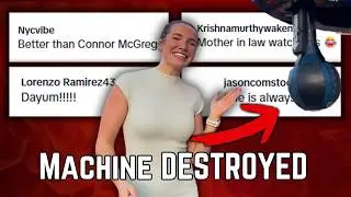 She BROKE the Boxing Machine! | Chat Music