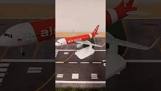 AirAsia A320 🇲🇾 (Now Everyone Can Fly) 20cm Airplane Model Unboxing