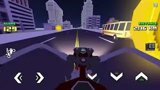 Crazy Chopper ride in Blocky Moto Racing!