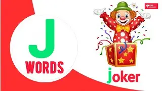 Words Starting With J - Learn Words that Start with J Sound #kids