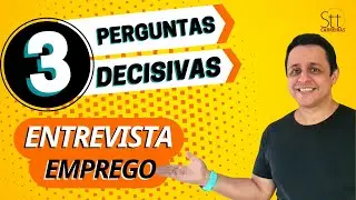 ✅ PERGUNTAS ENTREVISTA DE EMPREGO 2022: 3 perguntas que vão te APROVAR na hora!