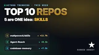 Top 10 Trending GitHub Repos This Week — 5 Are Secretly ONE Idea