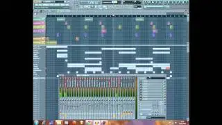 FL Studio 10 - Piano/Strings Sweet Hip Hop Beat [720p HD]