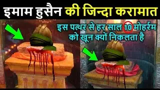 हजरत इमाम हुसैन की जिन्दा करामात 🏇🏻 जानकर आप भी  हैरान हो जाओगे 🤷🏻‍♀️