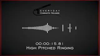 High Pitched Ringing | HQ Sound Effect