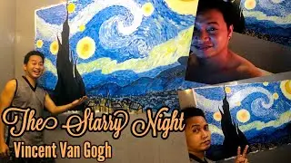 The Starry Night Vincent Van Gogh Art work