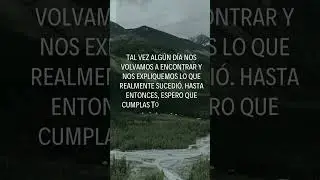 Espero cumplas con todo lo que me contaste... #viral #shorts