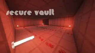 Making a Secure Vault with Minecraft Command Blocks