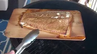 Smoked Salmon and Grilled Vegetables on the Big Green Egg