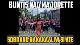 BUNTIS NA NAGMA-MAJORETTE | BUNTIS NA NAG PERFORM SA HARAP NG MARAMING TAO