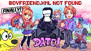 Friday Night Funkin but MONIKA REUNITES WITH SENPAI... and Tankman? FNF Mods #23