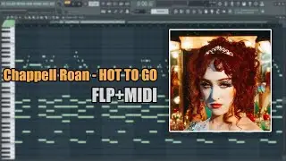 Chappell Roan - HOT TO GO (MIDI + FLP) (FL Studio Piano Tutorial / Cover)