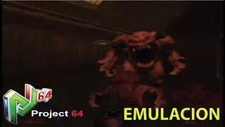 Doom 64 Jugando en Emulador Project 64 Windows 10 Juegazo N64
