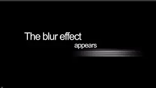 After Effects - Text Animation with Blur