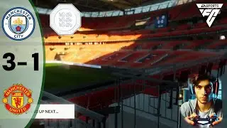 Manchester City vs Manchester United 3-1 - All Goals & Highlights Community Shield 2024 - Prediction