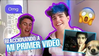 ¡REACCIONANDO A MI PRIMER VIDEO! PAWY 🐼